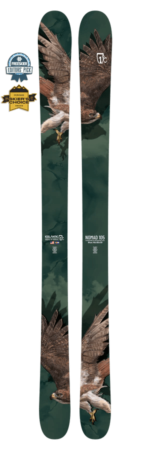 Icelantic Nomad 105 Skis 2024 - Mountain Cultures