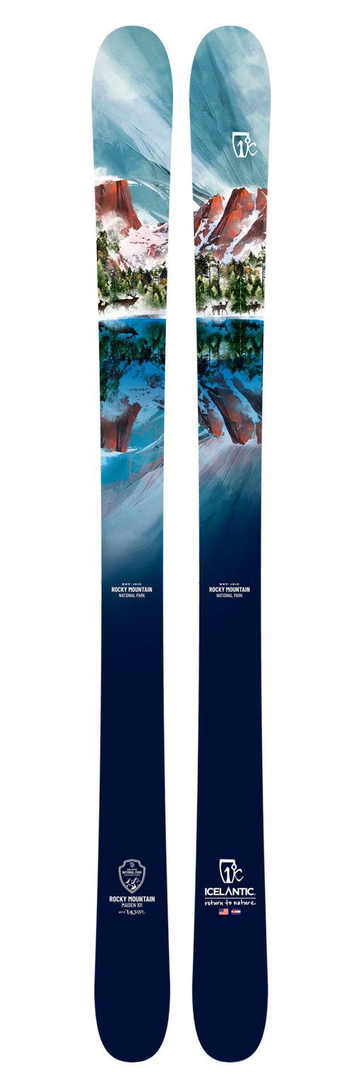 Icelantic Rocky Mountain Nomad 105 Skis 2025 - Mountain Cultures