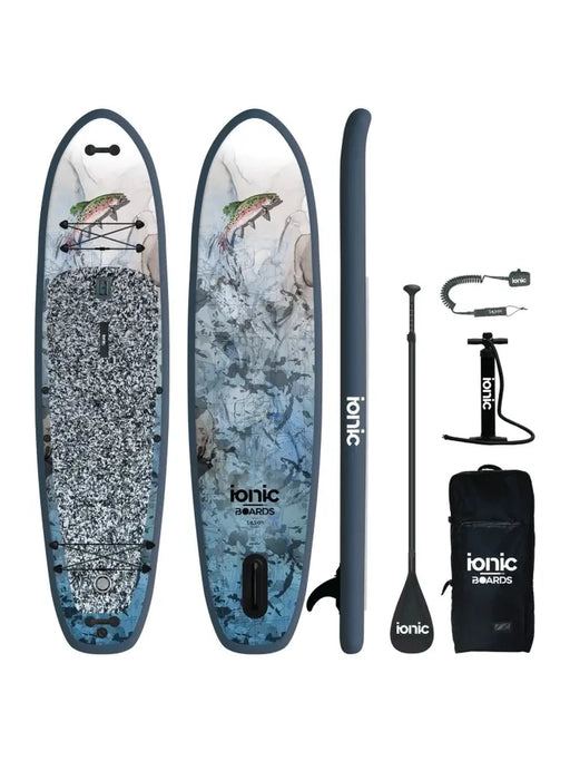 Ionic Adventure - Hook Em Edition - 11'6 Inflatable Paddle Board Package - Mountain Cultures