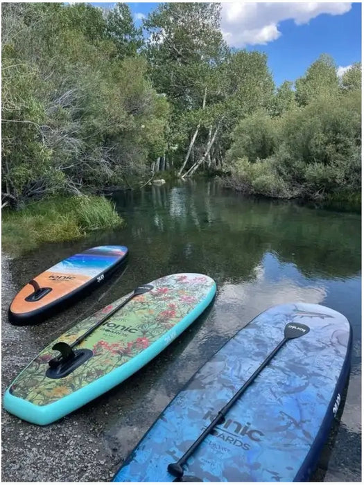 Ionic Adventure - Hook Em Edition - 11'6 Inflatable Paddle Board Package - Mountain Cultures