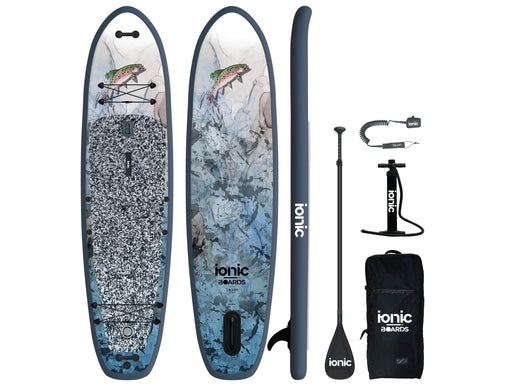 Ionic Adventure - Hook Em Edition - 11'6 Inflatable Paddle Board Package - Mountain Cultures