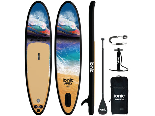 Ionic All Water - Black Wave - 11'0 Inflatable Paddle Board Package - Mountain Cultures