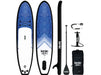 Ionic All Water - Blue Mosaic - 10'6 Inflatable Paddle Board Package - Mountain Cultures