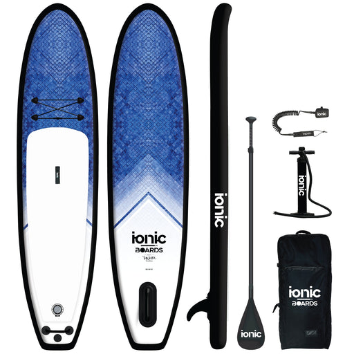 Ionic All Water - Blue Mosaic - 10'6 Inflatable Paddle Board Package - Mountain Cultures
