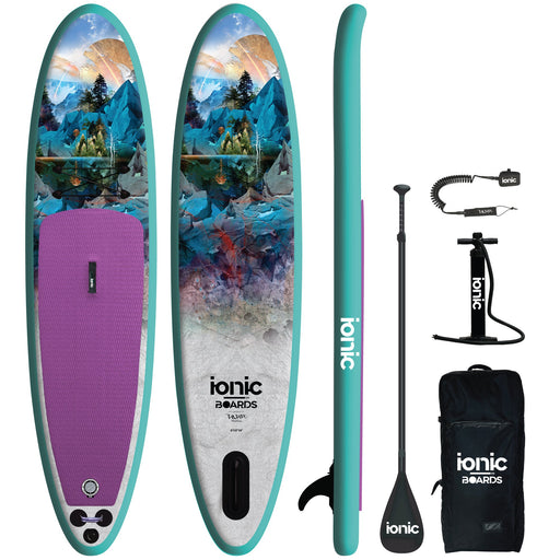 Ionic All Water - Teal Mountain - 11'0 Inflatable Paddle Board Package - Mountain Cultures