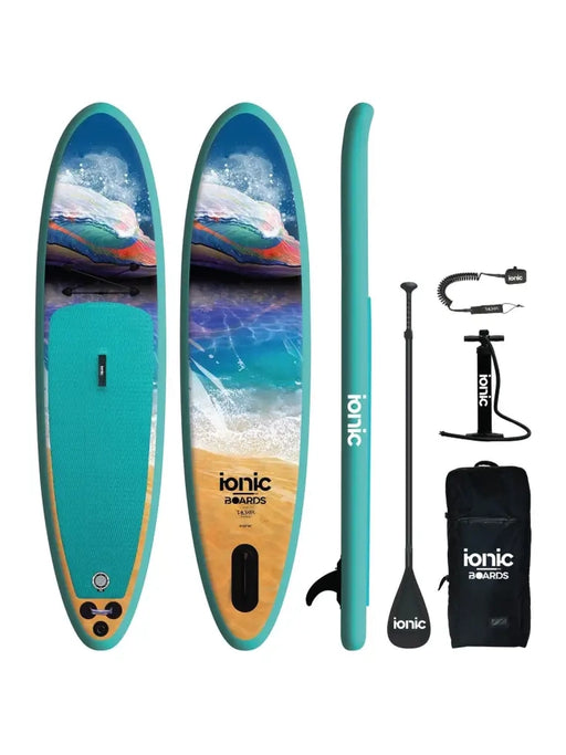 Ionic All Water - Teal Wave - 11'0 Inflatable Paddle Board Package - Mountain Cultures