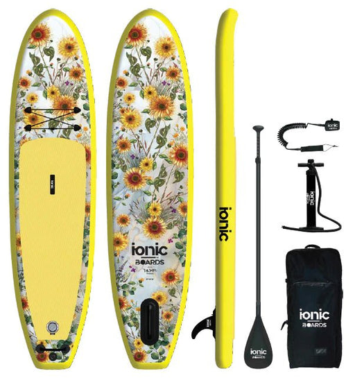 Ionic Yoga - Yellow Lotus - 10'6 Inflatable Paddle Board Package - Mountain Cultures