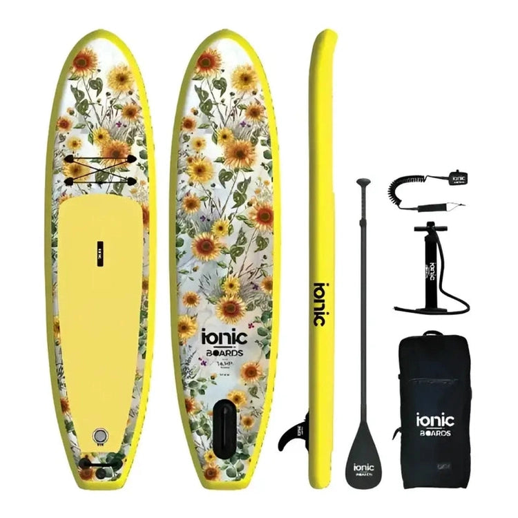 Ionic Yoga - Yellow Lotus - 10'6 Inflatable Paddle Board Package - Mountain Cultures
