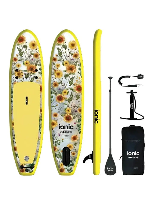 Ionic Yoga - Yellow Lotus - 10'6 Inflatable Paddle Board Package - Mountain Cultures