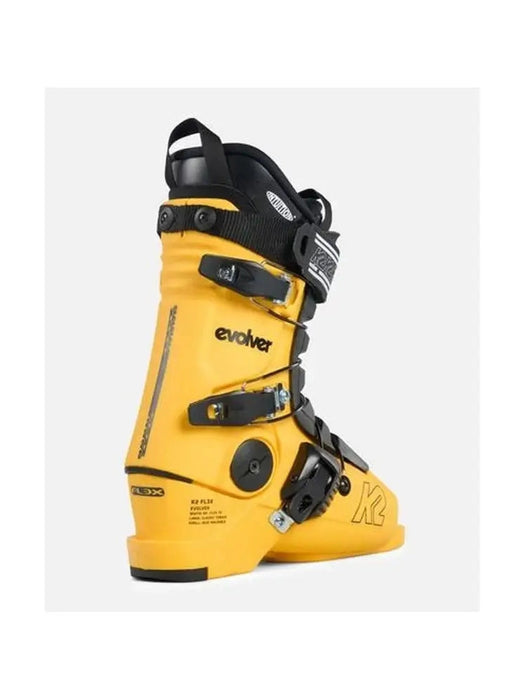 k2 evolver ski boots K2 Evolver Yellow 22.5 Ski Boots 2023
