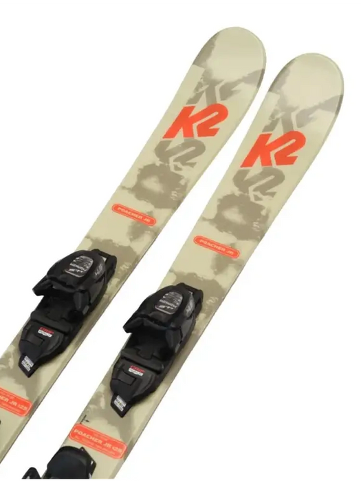 K2 Poacher JR + FDT 4.5 Skis 2024 - Mountain Cultures