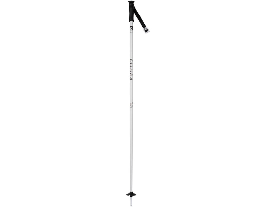 Kerma Elite 2 Ski Poles - White - Mountain Cultures