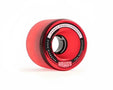 Landyachtz Fatty Hawgs Longboard Wheel - 63mm / Clear Red - Skateboard Accessories