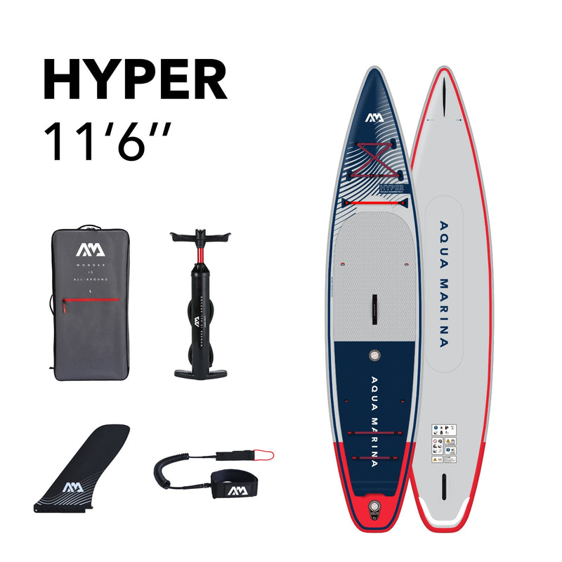 Aqua Marina - Hyper Touring 11'6 Inflatable paddleboard