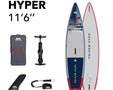 Aqua Marina - Hyper Touring 11'6 Inflatable paddleboard