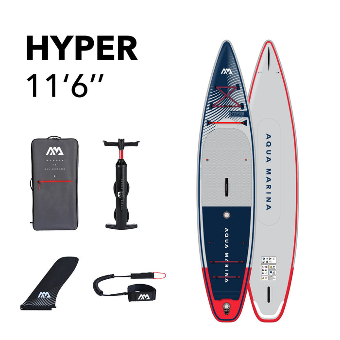 Aqua Marina - Hyper Touring 11'6 Inflatable paddleboard