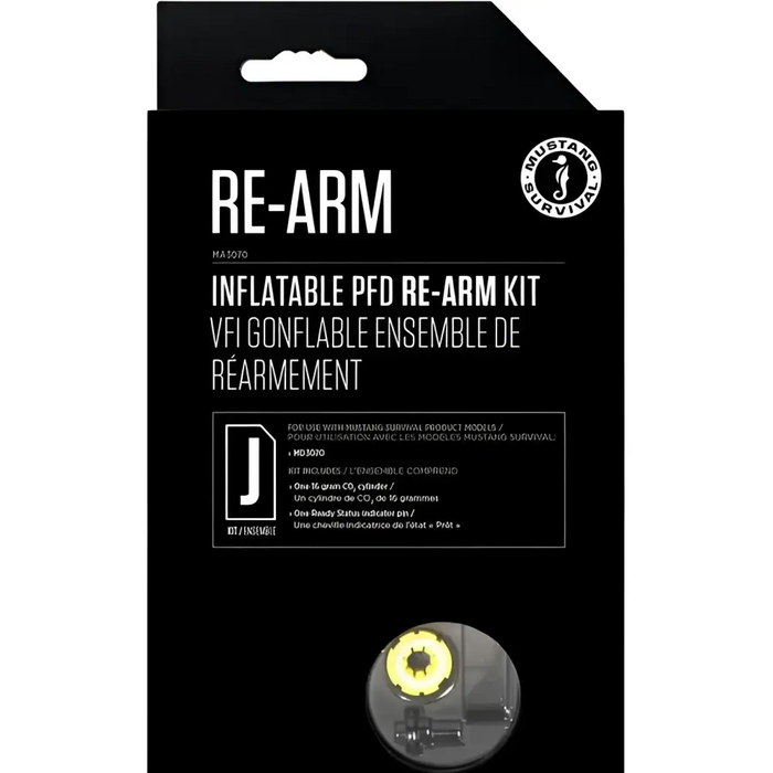 Mustang Survival - RE-ARM KIT J (Minimalist Belt Pack) - 16G HR MANUAL - Mountain Cultures