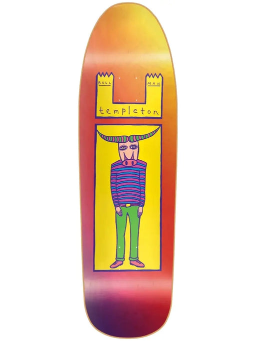 New Deal Templeton Bullman 9.32’’ Skateboard Deck - 9.32’’ - Skateboards