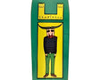 New Deal Templeton Bullman Screen Print 9.35’’ Skateboard Deck - 9.35’’ - Skateboards