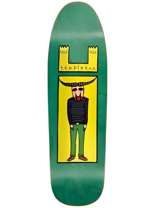 New Deal Templeton Bullman Screen Print 9.35’’ Skateboard Deck - 9.35’’ - Skateboards