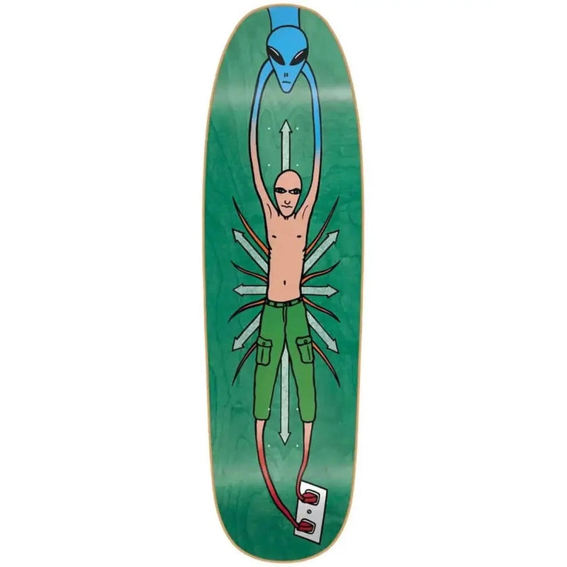New Deal Valley Alien Sp Green 9.18’’ Skateboard Deck - 9.18’’ - Skateboards
