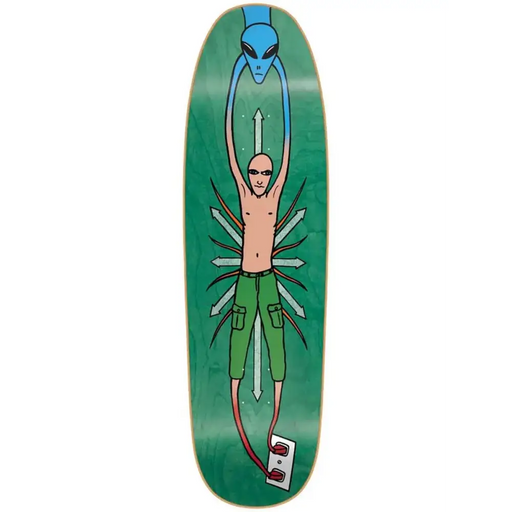 New Deal Valley Alien Sp Green 9.18’’ Skateboard Deck - 9.18’’ - Skateboards