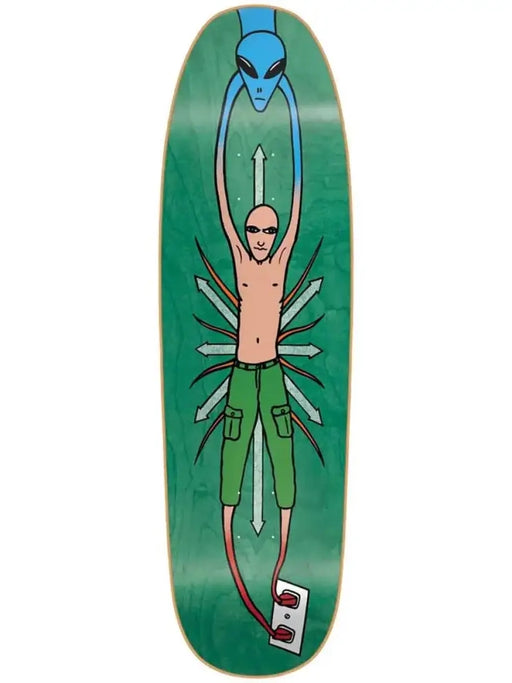 New Deal Valley Alien Sp Green 9.18’’ Skateboard Deck - 9.18’’ - Skateboards