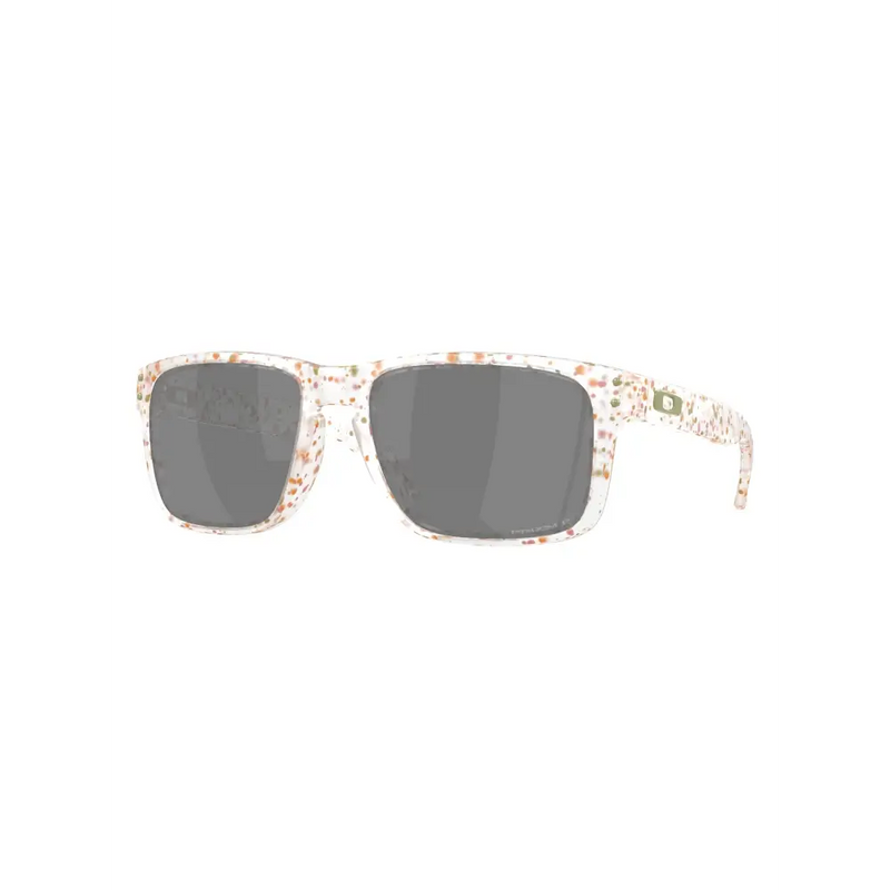 Oakley Holbrook - Clear Terrazzo w/ Prizm Black Polarized Lens - Sunglasses