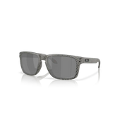 Oakley Holbrook XL - Matte Grey Ink Fingerprint w/ Przim black Polarized Lens - Sunglasses