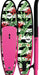 Pop - Royal Hawaiian 10'6 Inflatable Paddleboard Package - Pink/Black - Mountain Cultures