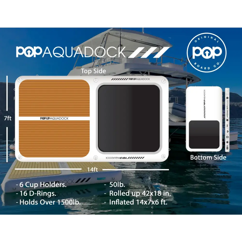 POP UP AQUA DOCK - Inflatable Dock