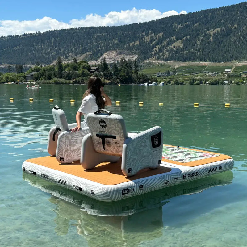 POP UP DOCK & CHAIR COMBO - Inflatable Dock