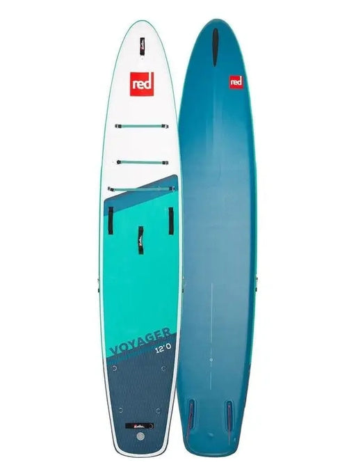 Red 12 x 28’ Voyager Inflatable Paddleboard 2022 - Stand Up Paddleboarding