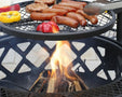 Shinerich - 24” Fire Pit With Grill - Fire Pit