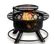 Shinerich - 24” Fire Pit With Grill - Fire Pit