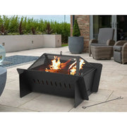 Shinerich - Heavy Duty Fire Pit - Rectangle 29’’ X 26’’ - Fire Pit