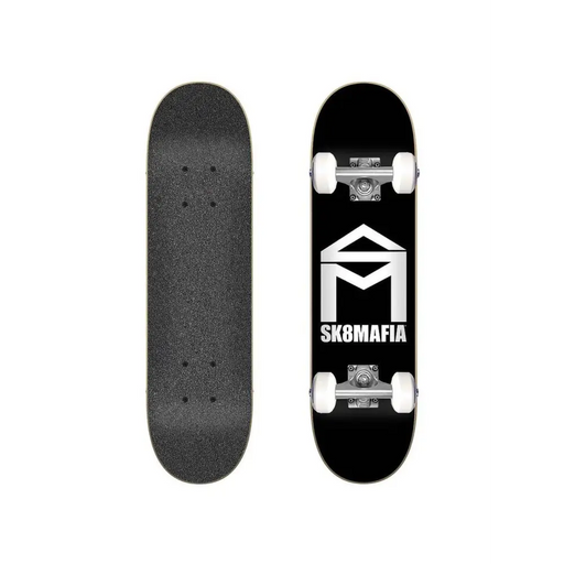 Sk8mafia House Logo White 6.0″ Micro Complete - Mountain Cultures