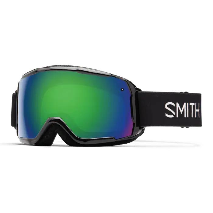 Smith Grom Goggle Black w/ Green Sol-x Mirror - Mountain Cultures