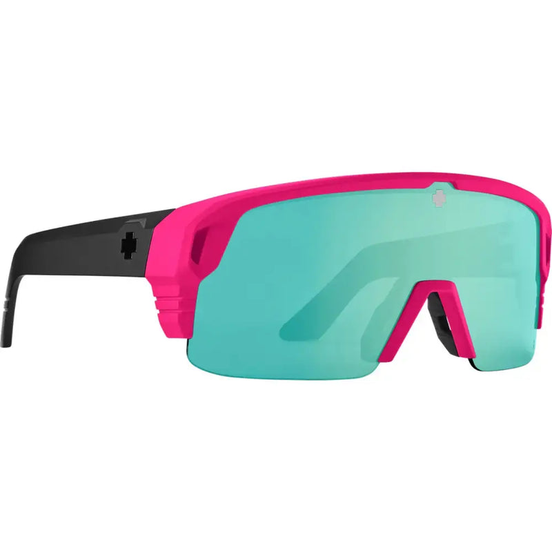 Spy Monolith 50 50 - Matte Neon Pink w/ Happy Bronze Light Green Mirror