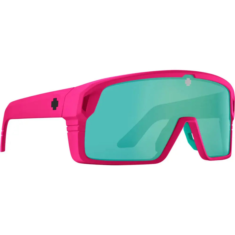 Spy Monolith - Matte Neon Pink w/ Happy Bronze Light Green Mirror