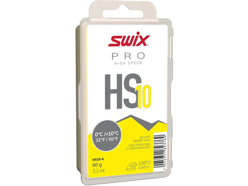 Swix HS10 Wax - 10/ - 18 60g - Mountain Cultures