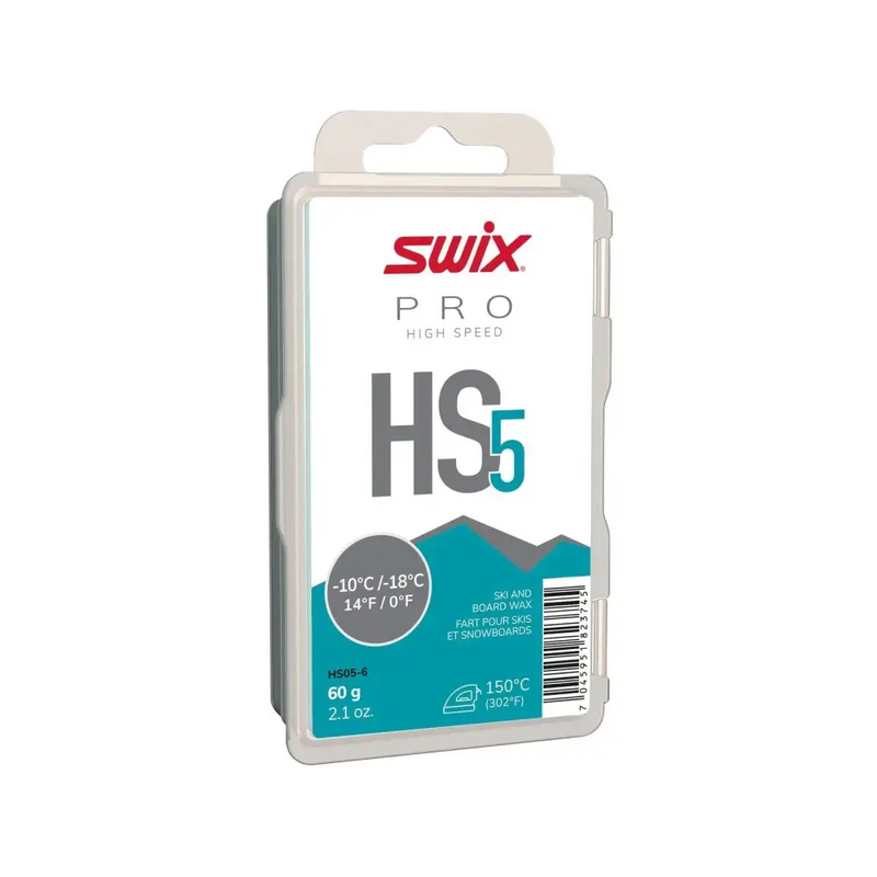 Swix HS5 Wax -10/-18 60g - Mountain Cultures