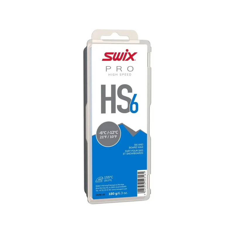 Swix HS6 Wax -10/-18 180g - Mountain Cultures