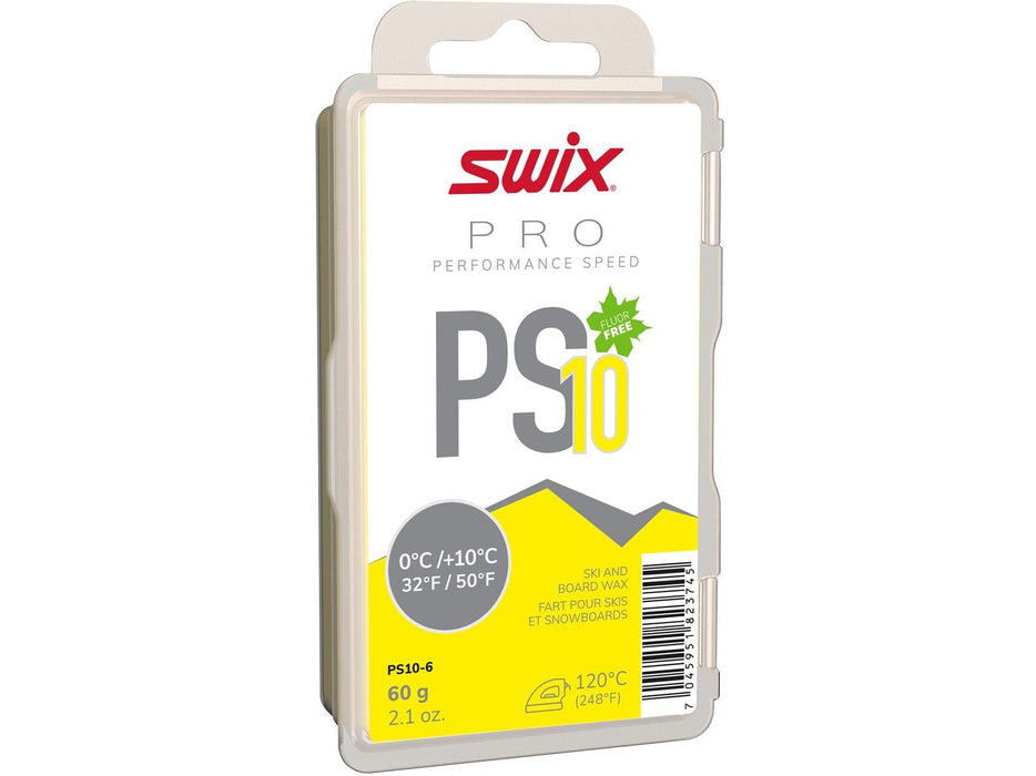 SWIX PS10 Yellow Wax - 60g - Mountain Cultures