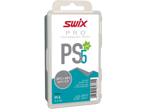 SWIX PS5 Turquoise Wax - 60g - Mountain Cultures