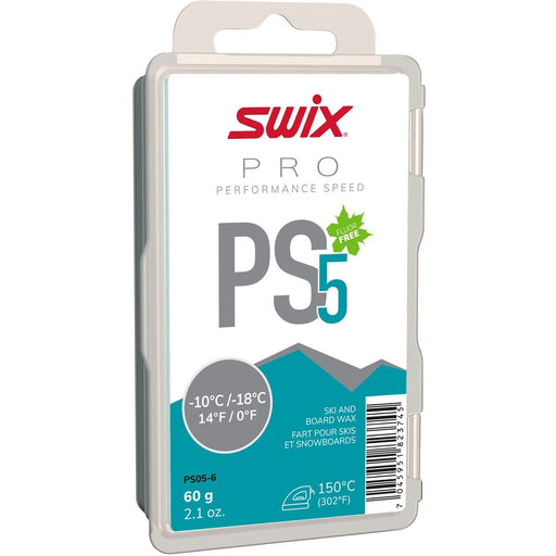 SWIX PS5 Turquoise Wax - 60g - Mountain Cultures