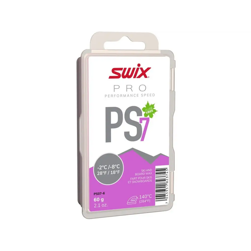 SWIX PS7 Violet Wax - 60g - Mountain Cultures