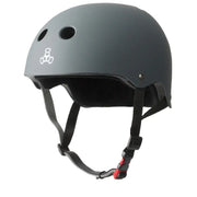 Triple 8 Sweatsaver Cert Skate Helmet - L/XL / Carbon Matte - Helmets