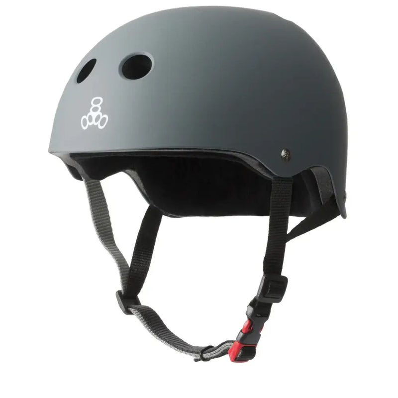 Triple 8 Sweatsaver Cert Skate Helmet - S/M / Carbon Matte - Helmets