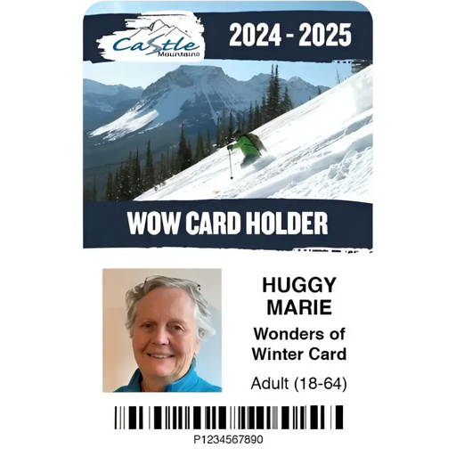 Castle Wonders of Winter Card - Mountain Cultures